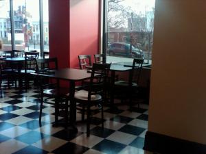 Window Tables at Zuppa Fresca