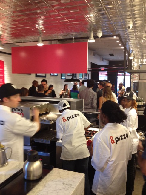 Pizza Assembly Line at H&pizza