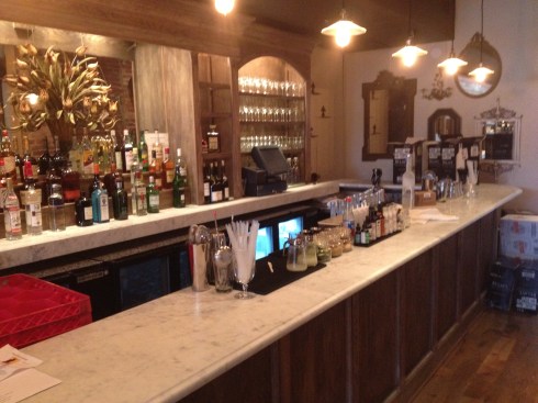 Bar Area at Le Grenier