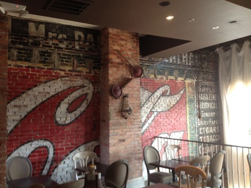 Interior of Le Grenier