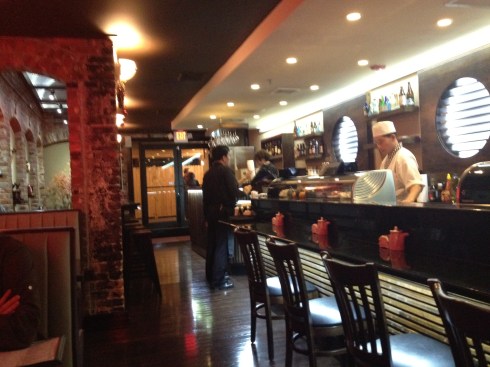 Upstairs at Hikari Sushi and Sake Bar