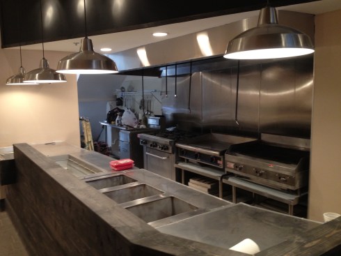 Kitchen at Sol Mexican Grill