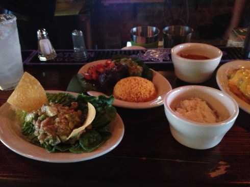 Sampling Dishes at Sol Mexican Grill