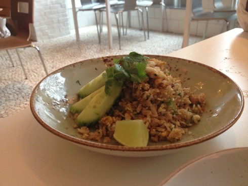 Khao Phat Puu (Blue Crab Fried Rice) at Doi Moi