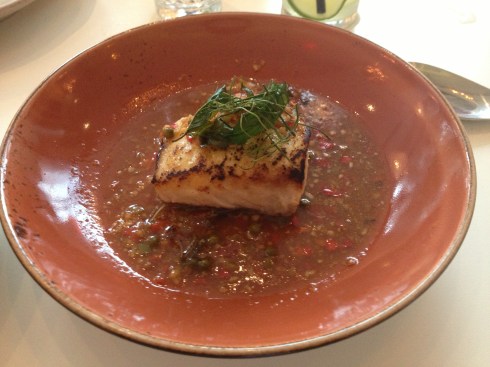 Pla Pad Cha (Wild Halibut in Jungle Curry) at Doi Moi