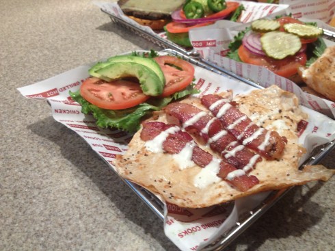 Chicken Avocado Club at Smashburger