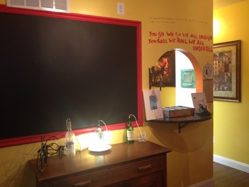 Counter Where Diners Will Order Their Food at Indigo
