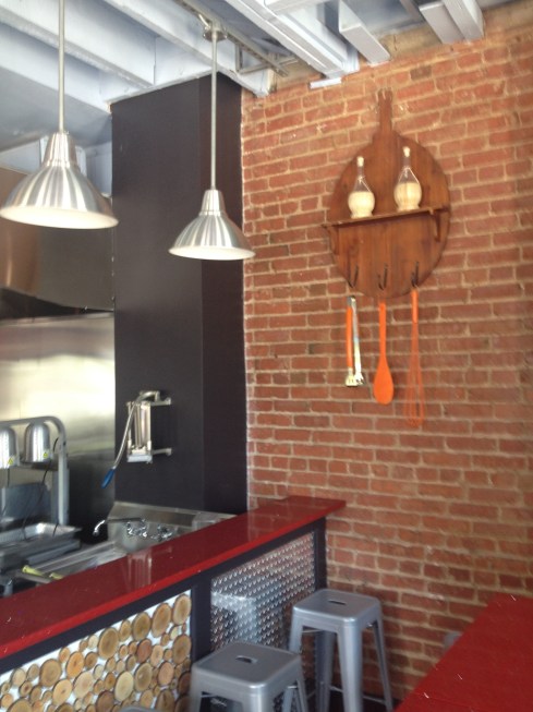 Counter at Micho's Lebanese Grill