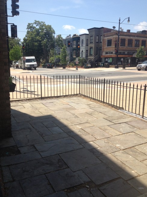 Patio at Micho's Lebanese Grill