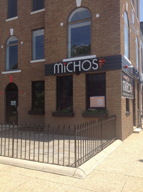 Outside of Micho's Lebanese Grill