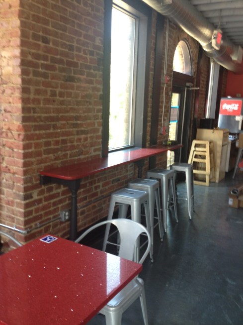 Window Seating at Micho's Lebanese Grill