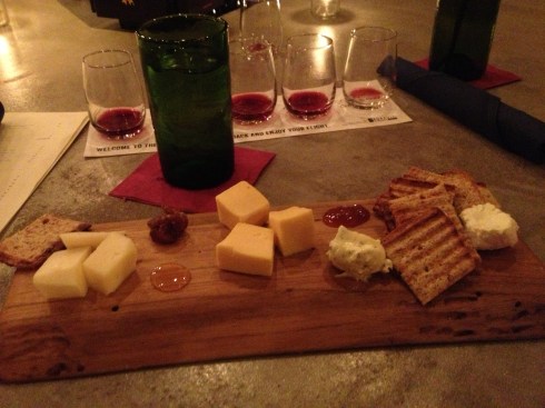 Cheeseboard at Pursuit Wine Bar