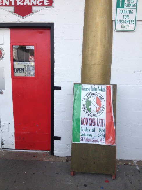 Exterior at A. Litteri