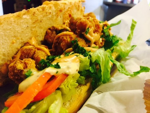Fried Shrimp Po Boy at Po Boy Jim's