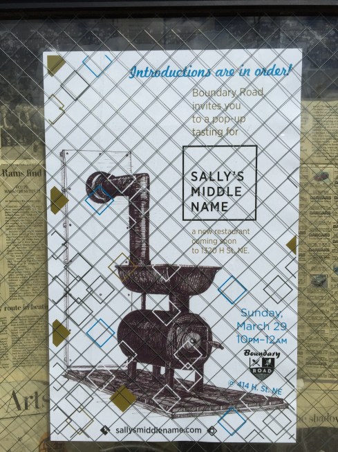 Sally's Middle Name popup