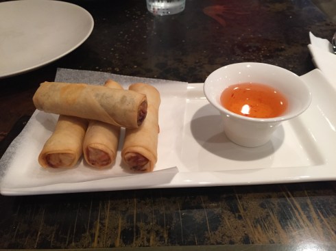 Veggie Spring Roll at IMM Thai