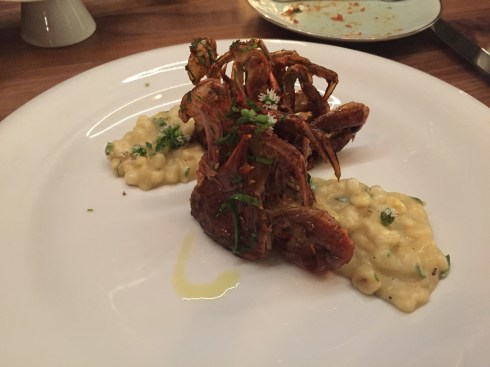 Summer Soft Shell Crabs at Masseria