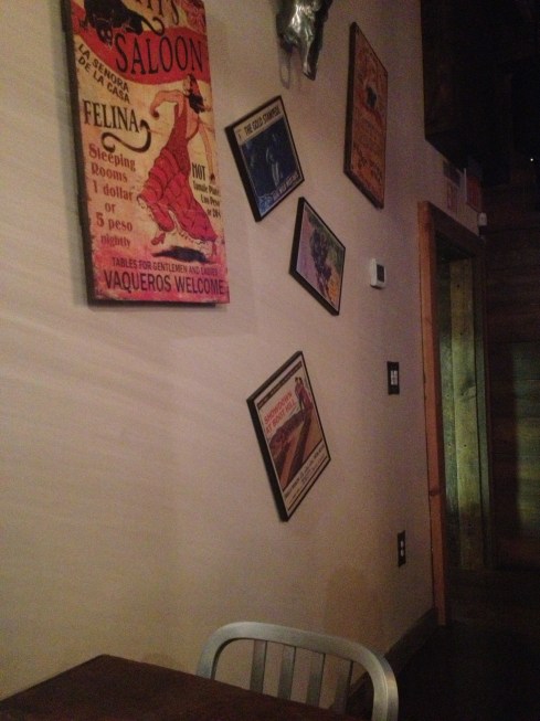 Interior at Kitty's Saloon