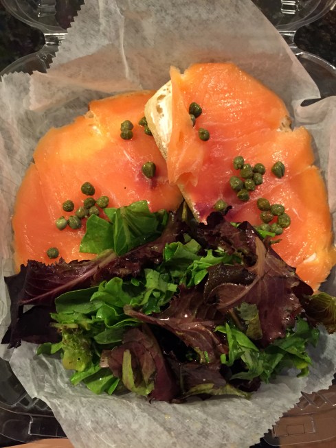 Fourth Street Sandwich (Smoked Salmon) at Batter Bowl Bakery