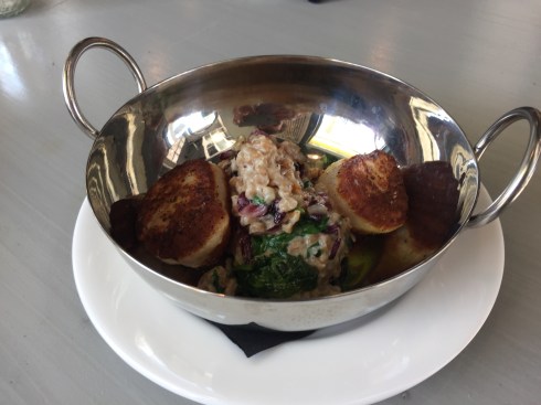 Seared Scallops at Union Social