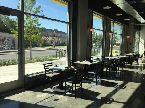 View from Inside Union Social Overlooking Florida Avenue