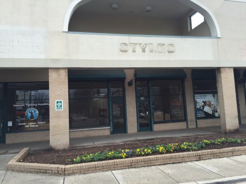 Former Samurai Studio and Clothing Store at H Street Connection Mall