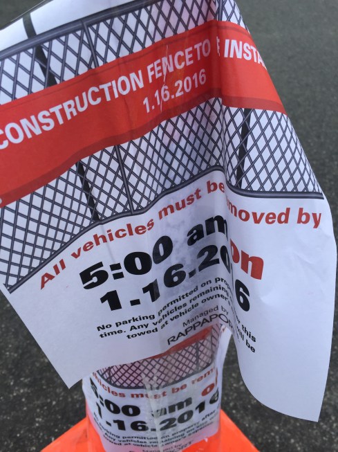 Site of H Street Connection Will Be Fenced Off Starting January 16