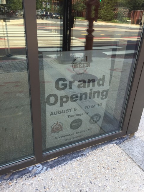Grand Opening for Craft Beer Cellar at 301 H Street