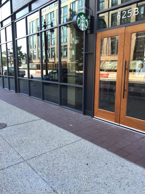Exterior of Starbucks on H Street