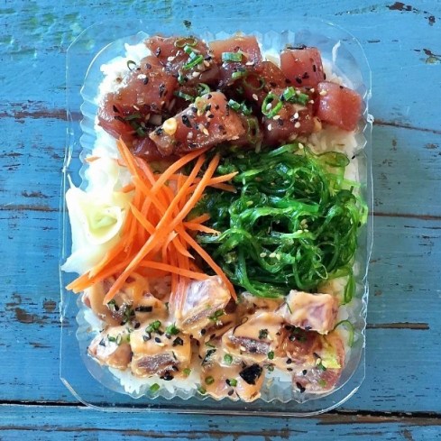 Poke Bowl at District Fishwife