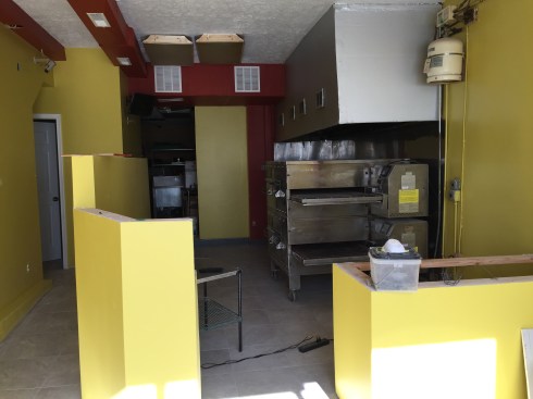 New Interior at Citi Pizza on H Street