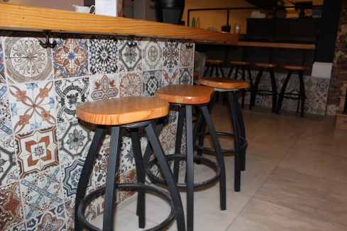 Tiling Around the Bar at Sospeso
