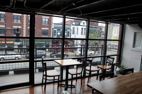 Balcony Overlooking H Street at Sospeso