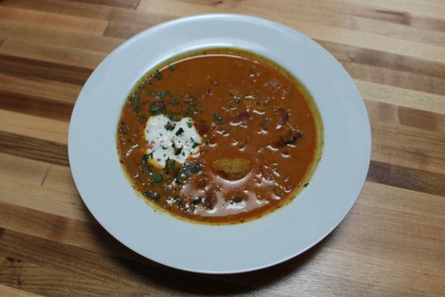Ras el Hanout Soup at Sospeso