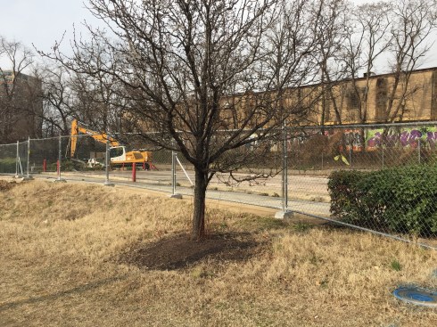 Site of the Future High Line at Union Market